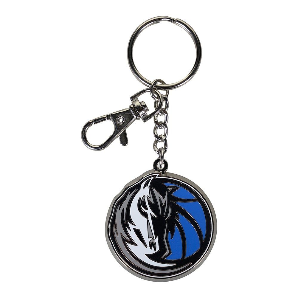 Dallas Mavericks Keychain Zamac Logo